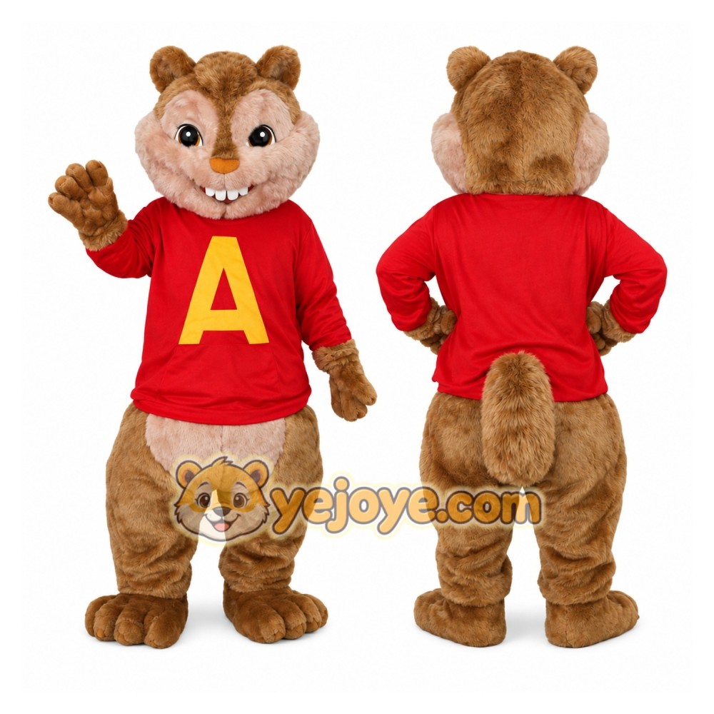 Cute Squirrel Mascot Costume Cute Squirrel Mascot Costume