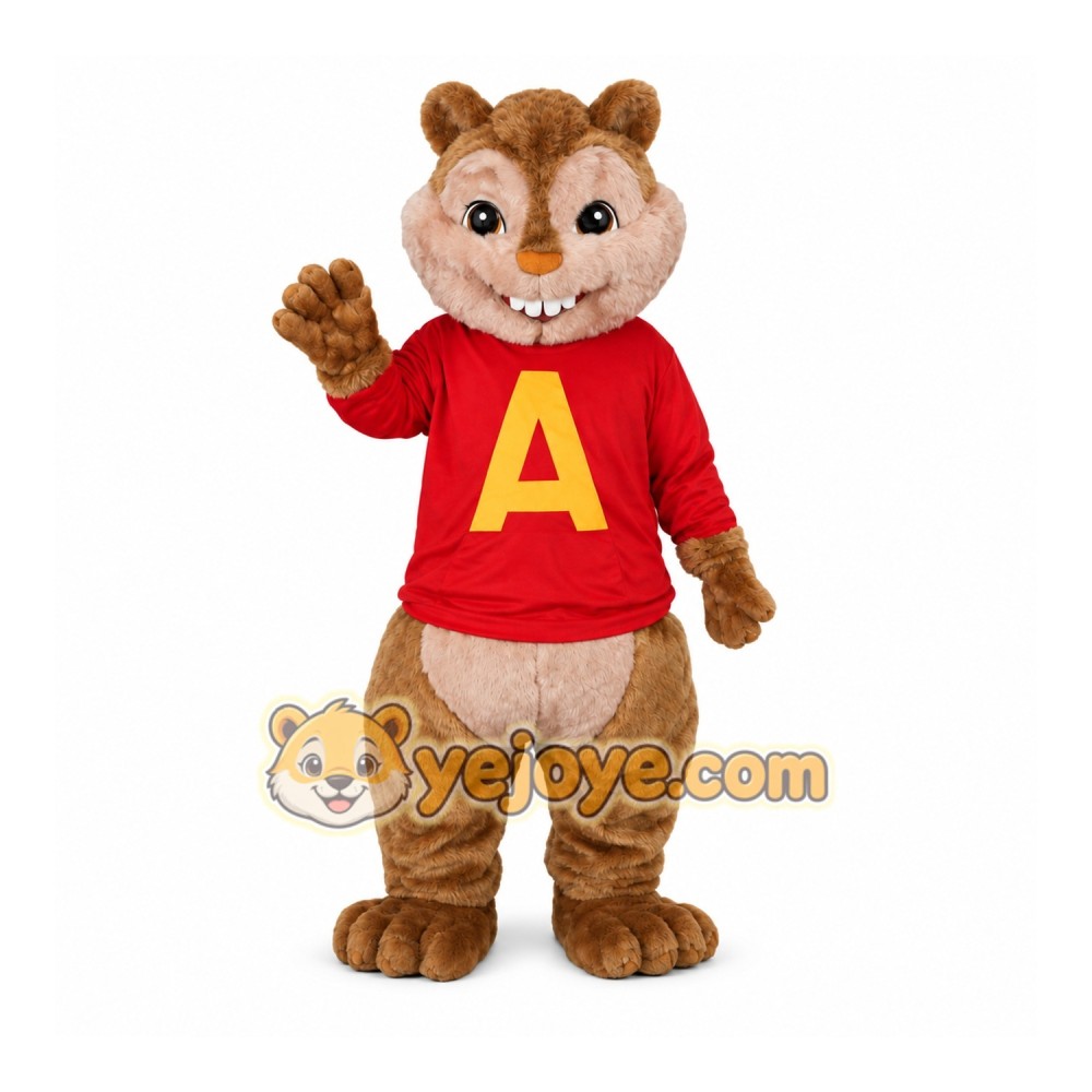Cute Squirrel Mascot Costume Cute Squirrel Mascot Costume