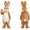 Brown Bunny Mascot Costume