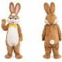 Brown Bunny Mascot Costume
