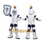 Knight Mascot Costume with Shield