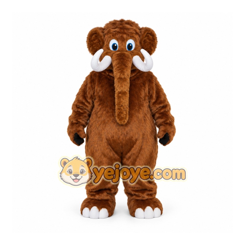 Woolly Mammoth Mascot Costume