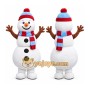Holiday Christmas Snowman Mascot Costume