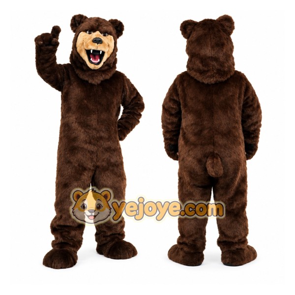 Fierce Bear Mascot Costume