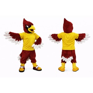 Sport Red Cardinal Mascot Costume