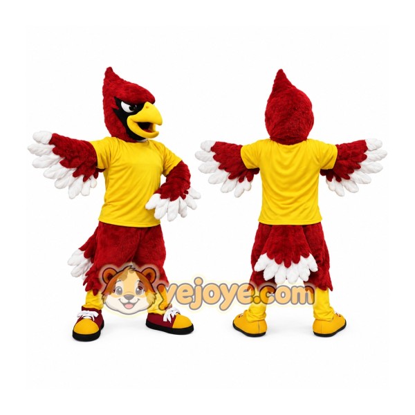 Sport Red Cardinal Mascot Costume