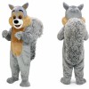 Gray Squirrel Mascot Costume