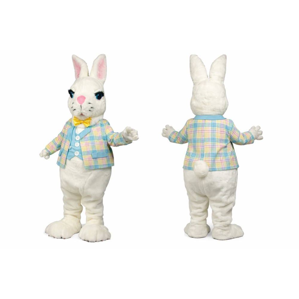 Plush Bunny Mascot Costume