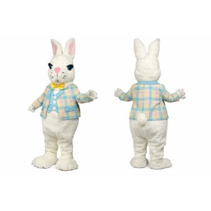 Plush Bunny Mascot Costume