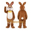 Full Body Brown Bunny Mascot Costume Full Body Brown Bunny Mascot Costume