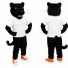 School Black Panther Mascot Costume