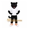 School Black Panther Mascot Costume