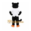School Black Panther Mascot Costume