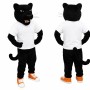 School Black Panther Mascot Costume