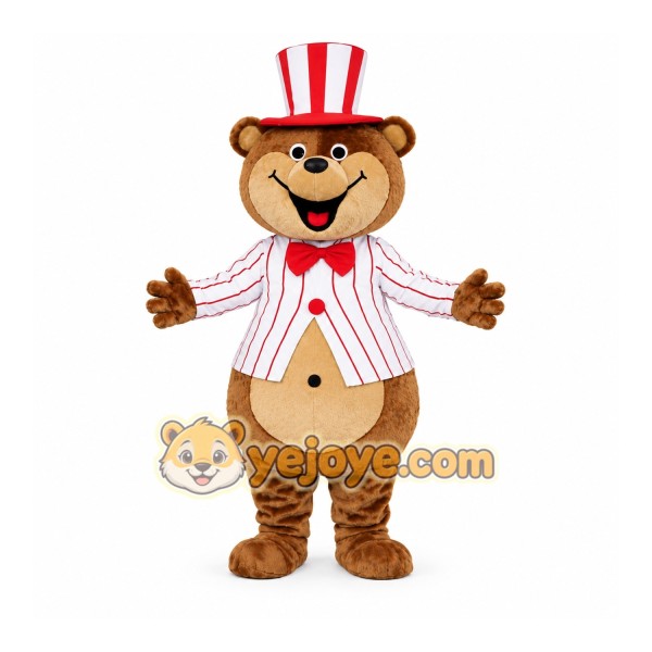 Carnival Bear Mascot Costume