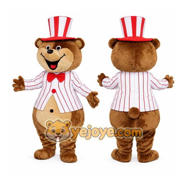 Carnival Bear Mascot Costume