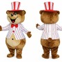 Carnival Bear Mascot Costume