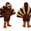 Adult Brown Thanksgiving Turkey Mascot