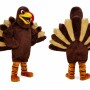 Adult Brown Thanksgiving Turkey Mascot