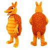 Orange Armadillo Mascot Costume