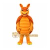 Orange Armadillo Mascot Costume