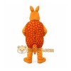 Orange Armadillo Mascot Costume