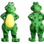 Adult Green Dinosaur Mascot Costume