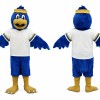 School Blue Jay Mascot Costume