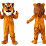 Adult School Lion Mascot Costume