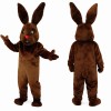 Full Body Brown Rabbit Mascot Costume