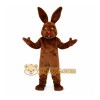 Full Body Brown Rabbit Mascot Costume Full Body Brown Rabbit Mascot Costume