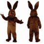 Full Body Brown Rabbit Mascot Costume