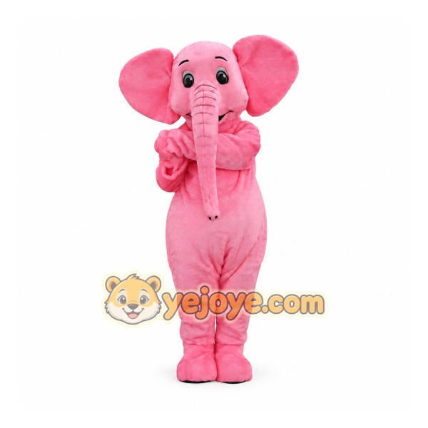 Pink Elephant Mascot Costume Pink Elephant Mascot Costume
