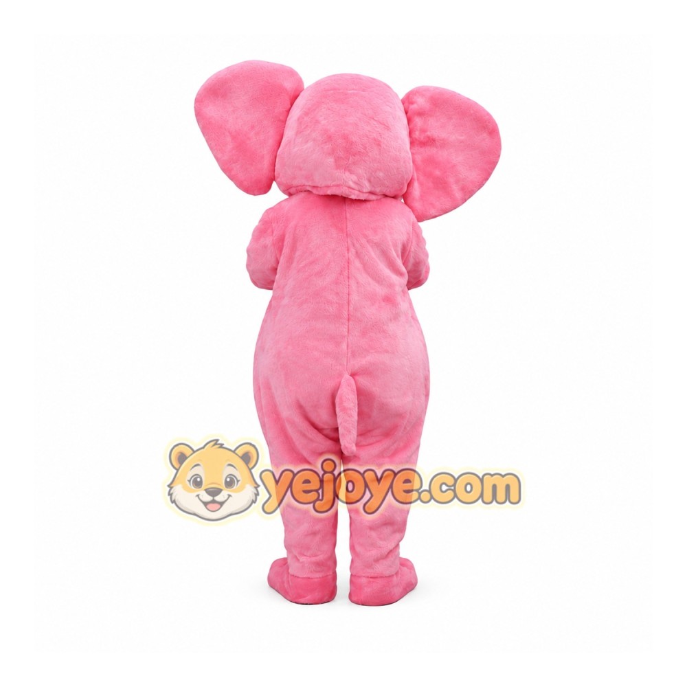Pink Elephant Mascot Costume Pink Elephant Mascot Costume