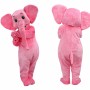 Pink Elephant Mascot Costume