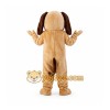 Brown Dog Mascot Costume Brown Dog Mascot Costume