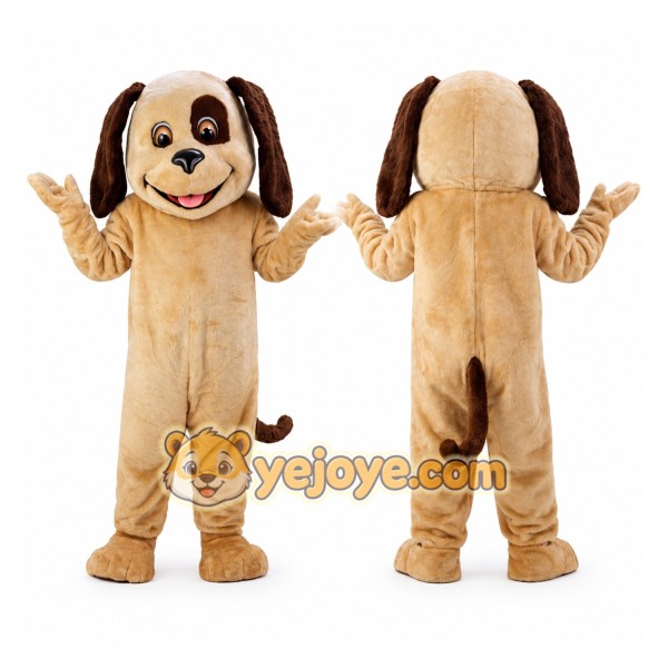 Brown Dog Mascot Costume