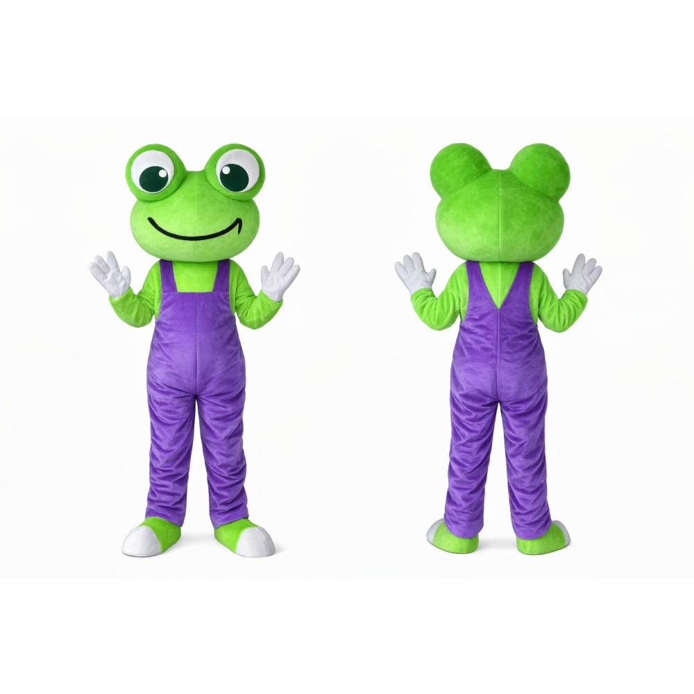 Adult Frog Mascot Costume