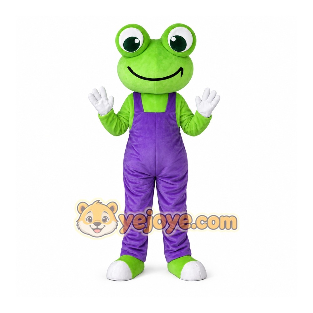 Adult Frog Mascot Costume Adult Frog Mascot Costume