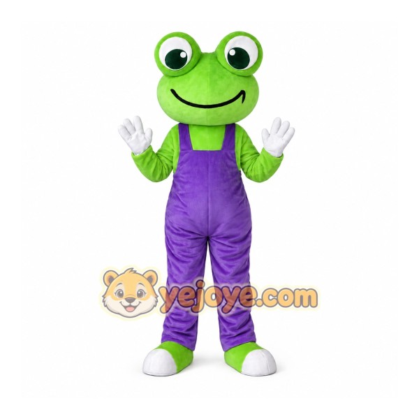 Adult Frog Mascot Costume Adult Frog Mascot Costume