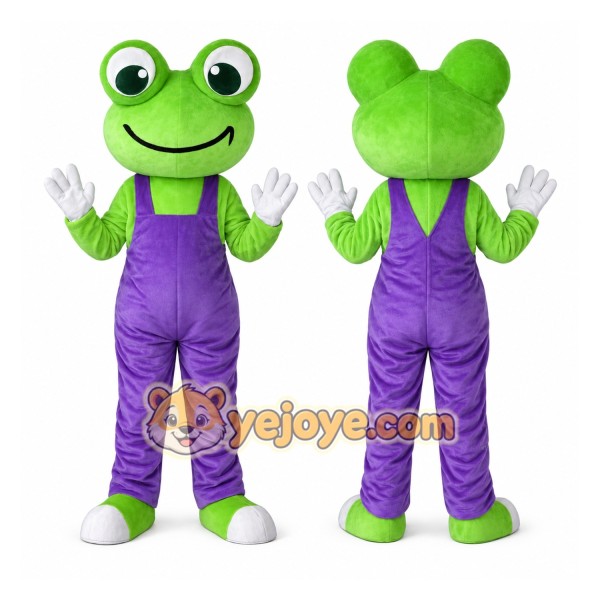 Adult Frog Mascot Costume