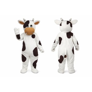 Cartoon Cow Mascot Costume