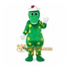 Adult Green Spotted Dinosaur Mascot Costume Adult Green Spotted Dinosaur Mascot Costume
