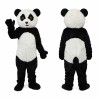 Black and White Panda Mascot Costume