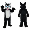 Black Wolf Mascot Costume
