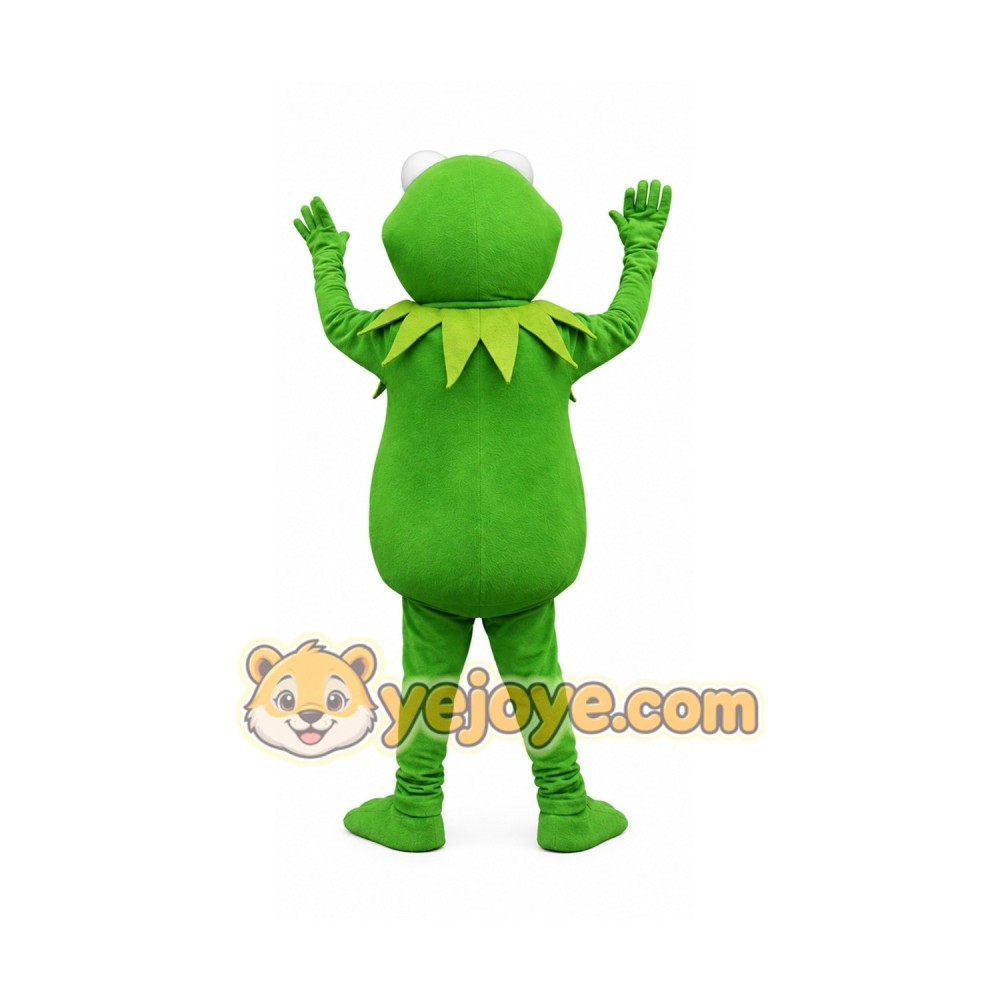 Green Frog Mascot Costume for Adults