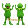 Green Frog Mascot Costume for Adults