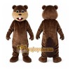Brown Beaver Mascot Costume for Adults Brown Beaver Mascot Costume for Adults