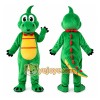 Green Dinosaur Mascot Costume for Adults Green Dinosaur Mascot Costume for Adults
