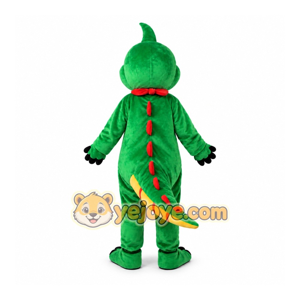 Green Dinosaur Mascot Costume for Adults Green Dinosaur Mascot Costume for Adults